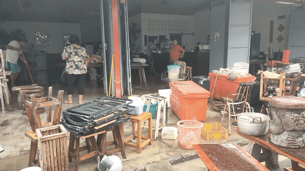 “沙敦洪水”局势开始缓解 市区水位多处已下降