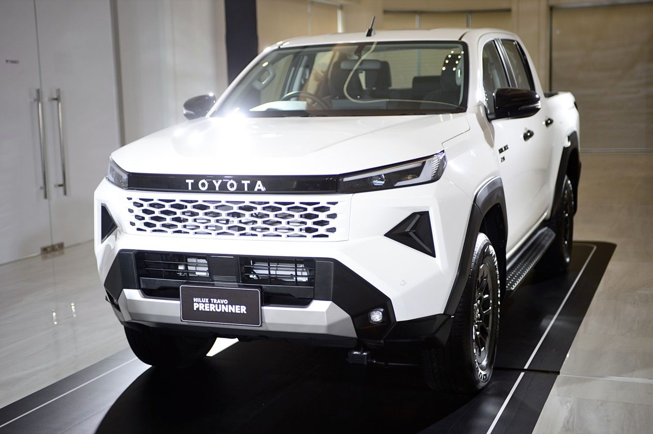 来了,TOYOTA HILUX TRAVO PRERUNNER 和 4TREX,查看型号和价格