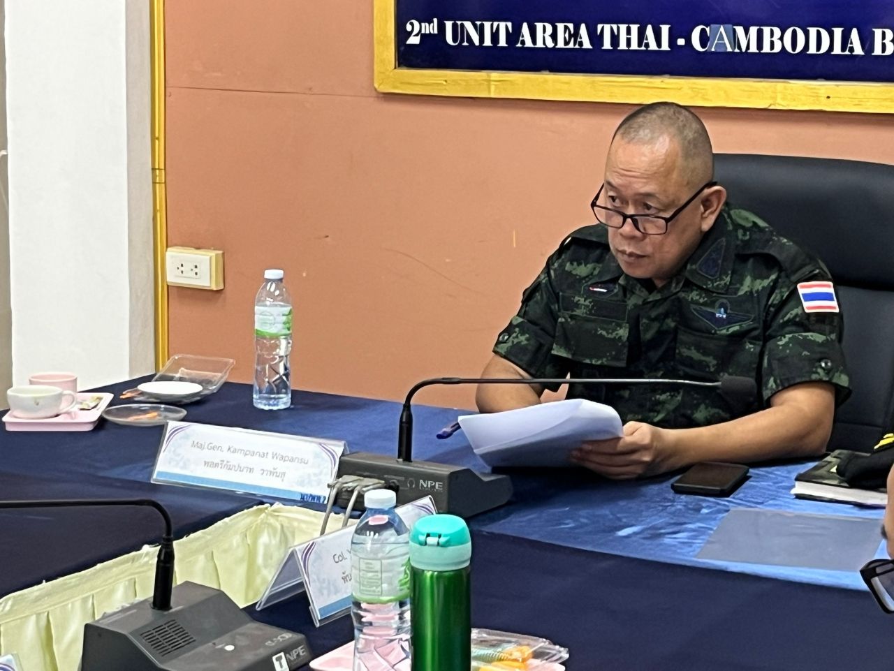 泰国第二军区：柬埔寨接受RBC会议提议 共同扫雷和重武器撤离