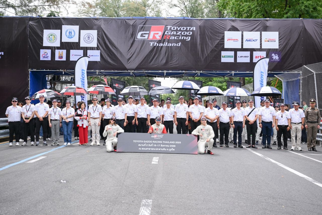 Toyota Gazoo Racing Thailand 2025 第二场比赛在普吉的结果