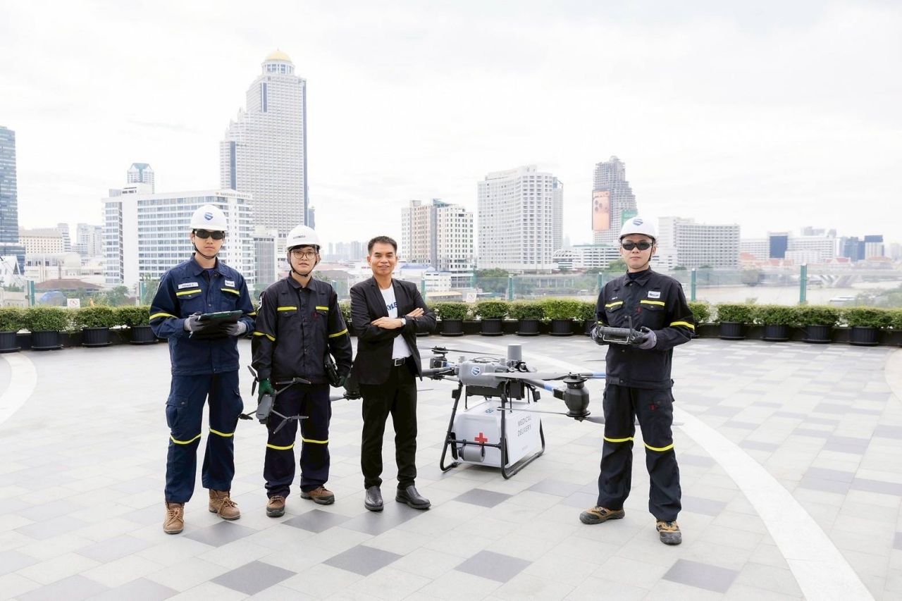 Skyller Solutions 展示新一代无人机医疗设备运输能力