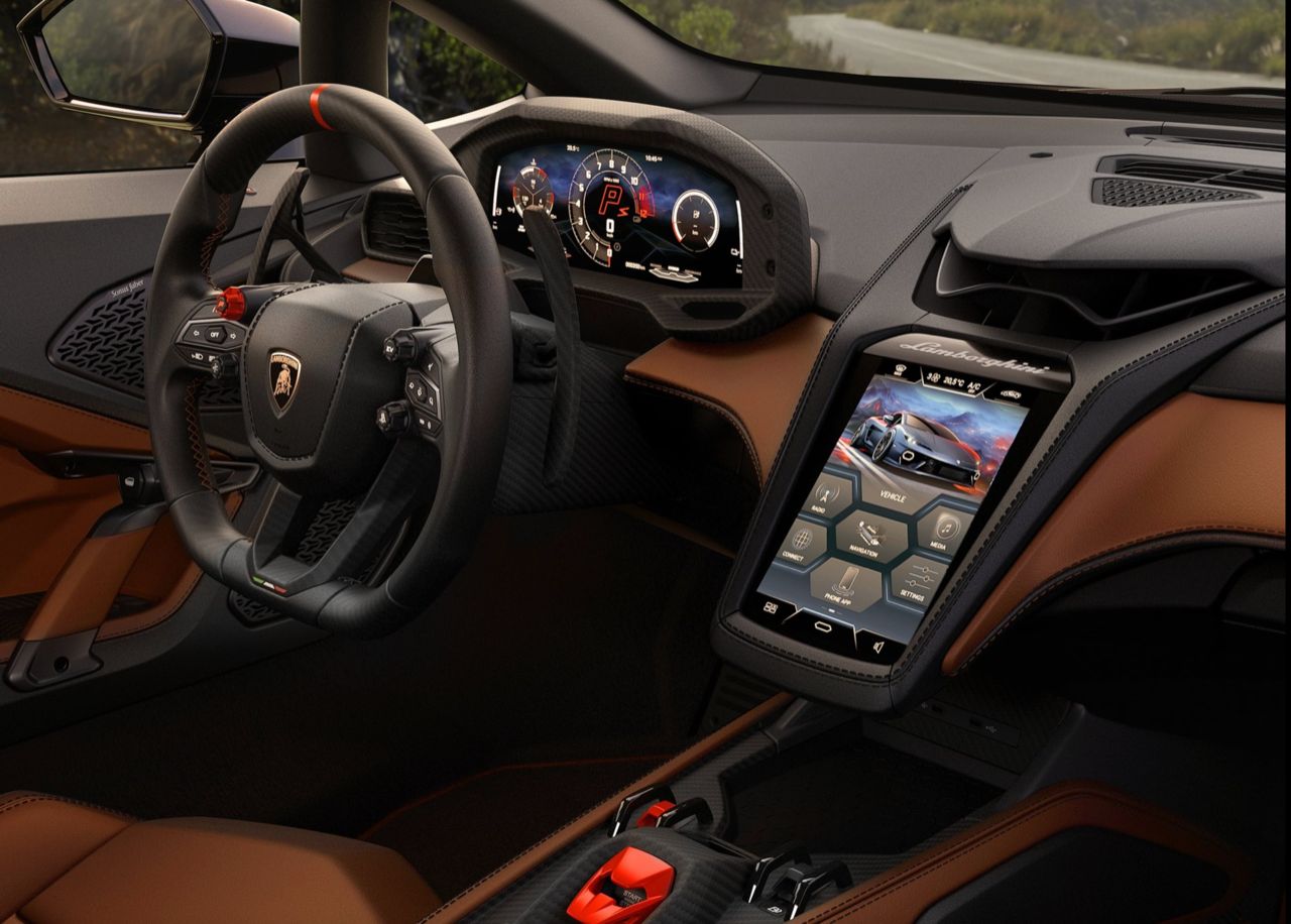 深入分析Lamborghini Temerario插电式混合动力的强劲性能，新型发动机加三台电机！
