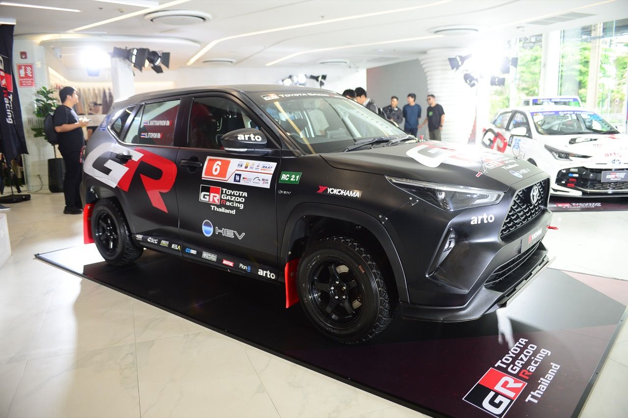 Toyota Gazoo Racing Thailand 2025 准备在全国5个赛场掀起热潮
