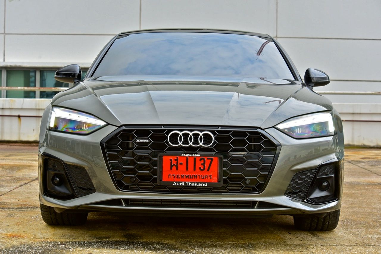 测试 AUDI A5 COUPE 45TFSI QUATTRO S LINE BLACK EDITION