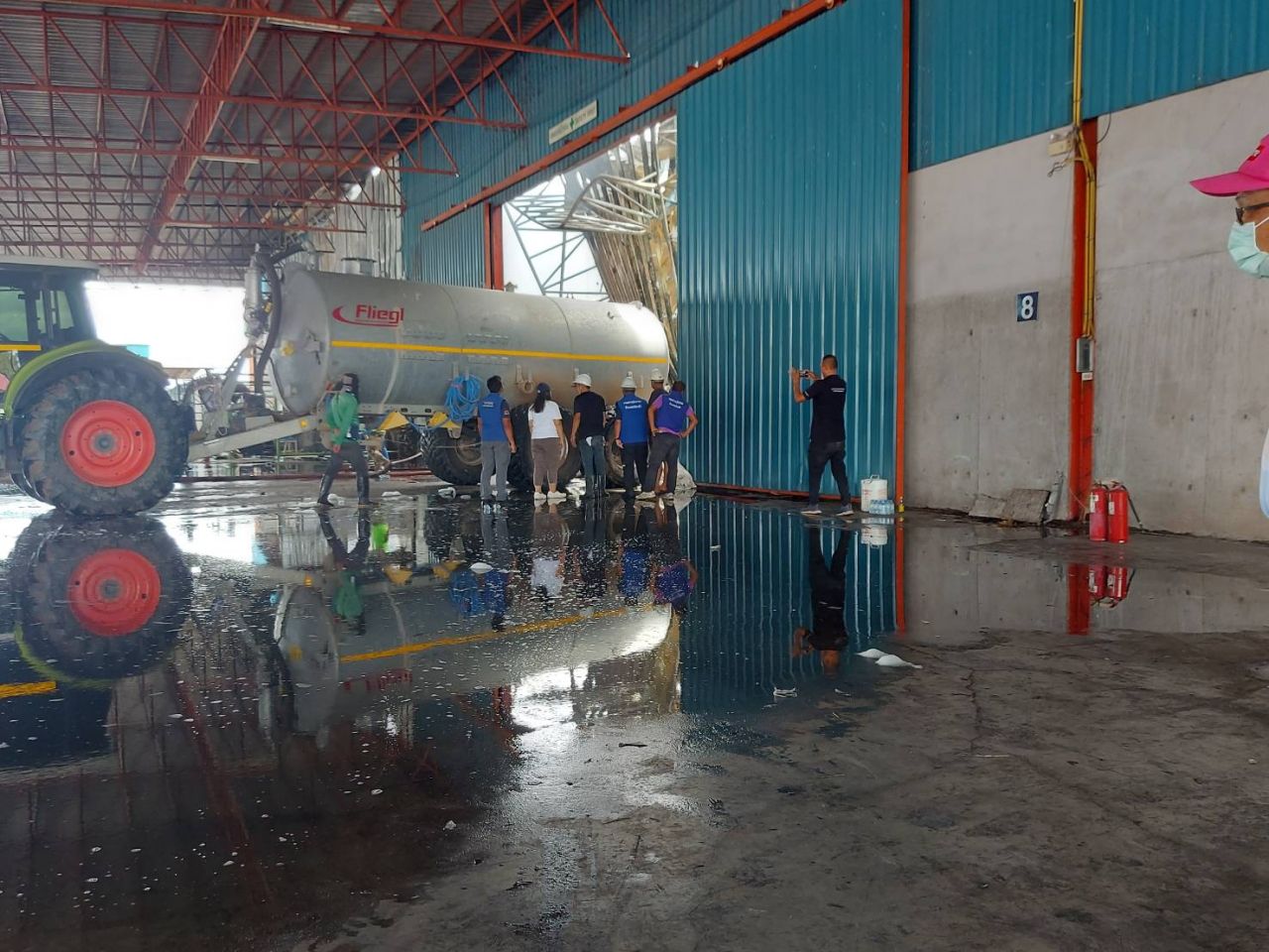 บุรีรัมย์橡胶工厂火灾最新消息：火势已得到控制，正加紧查明原因