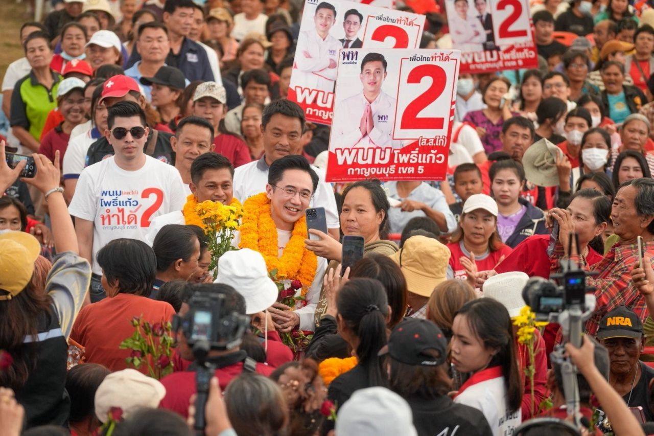 “Yoschanan” 全力进军北碧府，恳请为泰党5个选区投票，誓言准备成为组建政府的核心