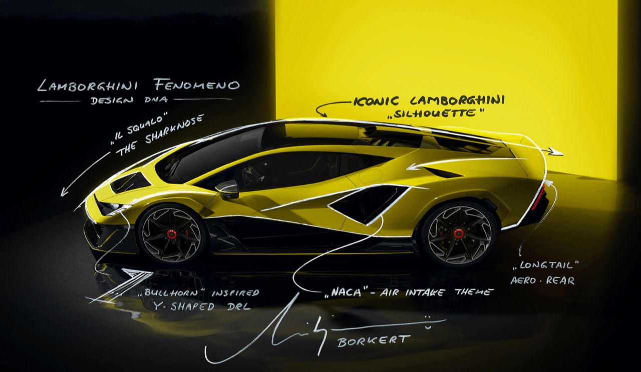 发布历史最强的 Lamborghini Fenomeno V12